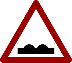 路面顛簸 · Bumpy road surface