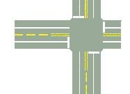 雙向禁止超車線 · Two-way no-passing line