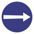 遵行方向 · Mandatory direction of travel